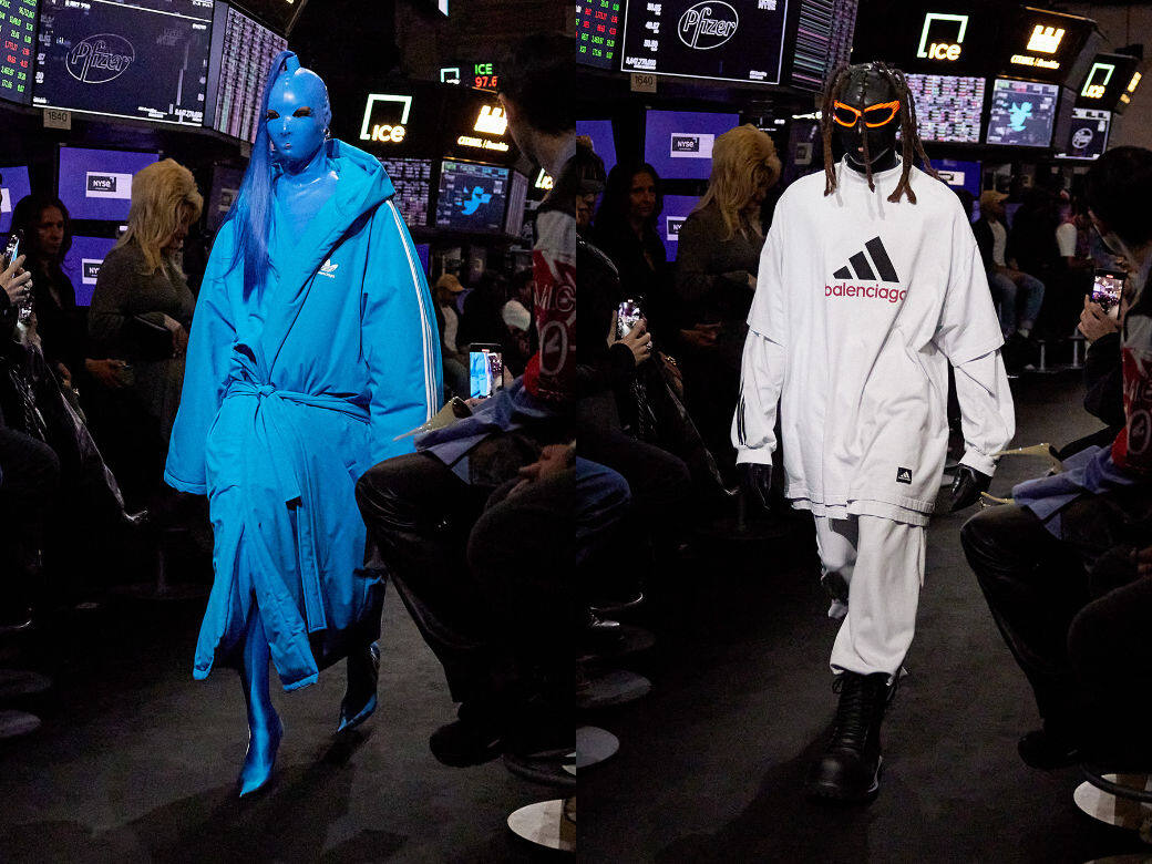 Balenciaga再度成為話題王！Adidas驚喜現身時裝騷 再度帶來Triple S與運動套裝設計