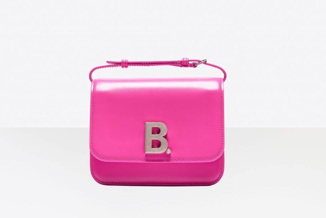 Balenciaga B. bag（S Size/桃紅），HKD 9,900