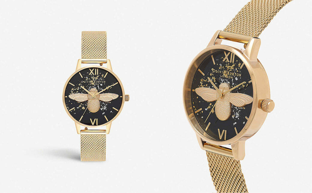 Olivia Burton 蜜蜂圖案女裝手錶 Olivia Burton 蜜蜂圖案女裝手錶