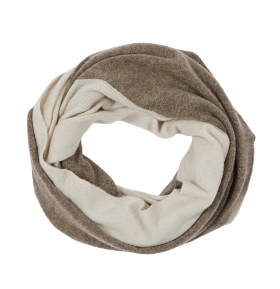 AMOUR Made By NICKI COLOMBO Cashmere Cream-Beige Scarf