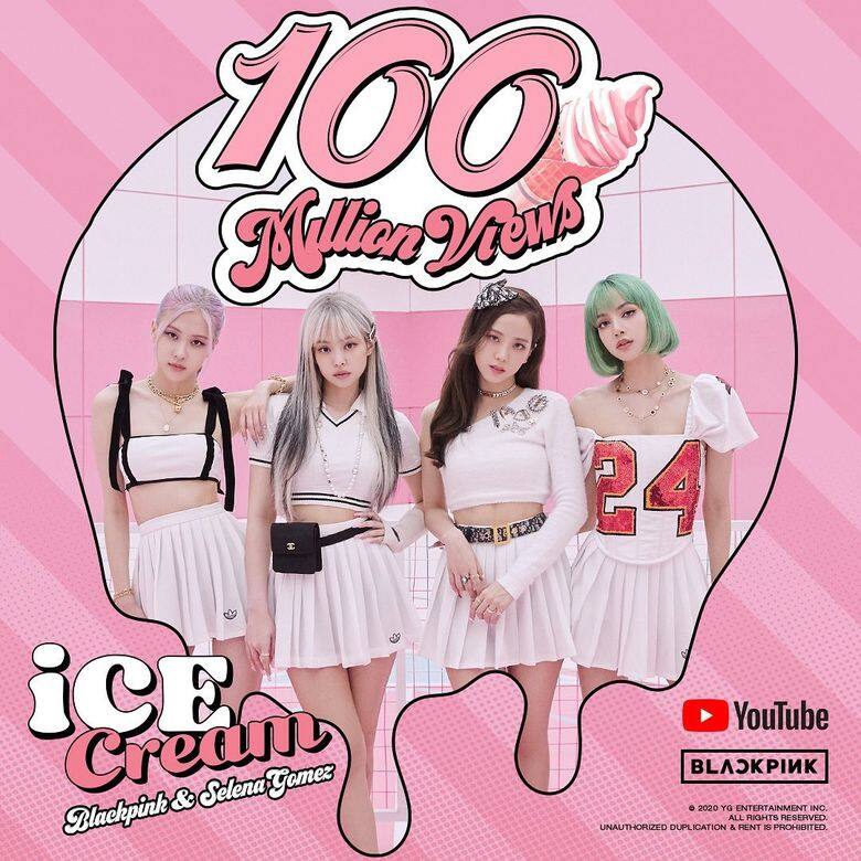 Blackpink一向以時尚度和高辨識度的音樂風格著稱,在新歌《Ice Cream》中,成員們展現 Blackpink一向以時尚度和高辨識度的音樂風格著稱,在新歌《Ice Cream》中,成員們展現