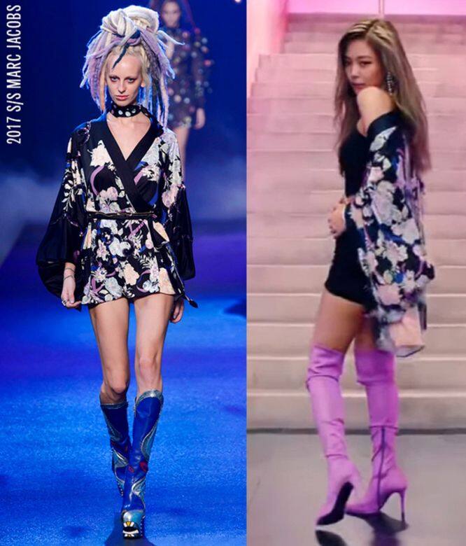 Blackpink歌曲《As if it’s your last》MV中,把Jennie的致命性魅力擴大的花朵圖案長袍正是 Blackpink歌曲《As if it’s your last》MV中,把Jennie的致命性魅力擴大的花朵圖案長袍正是