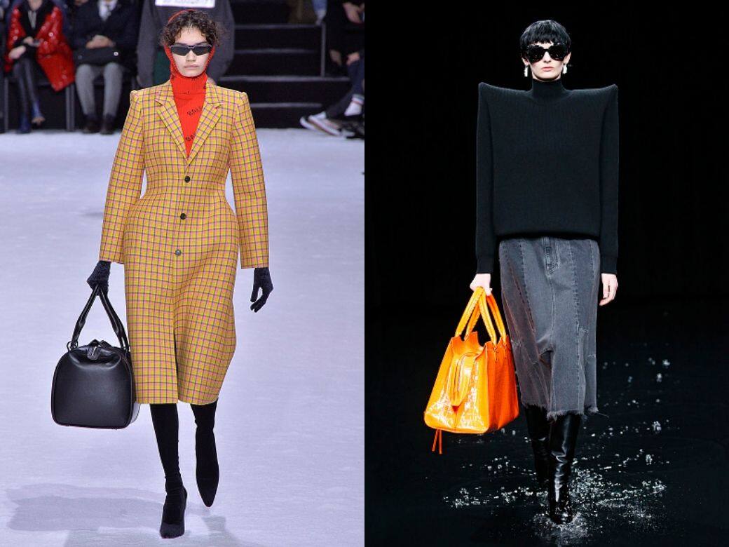 Gvasalia更於Balenciaga的2018秋冬和2019春夏系列中,使用了3D成型 工藝,以精確剪裁塑 Gvasalia更於Balenciaga的2018秋冬和2019春夏系列中,使用了3D成型 工藝,以精確剪裁塑