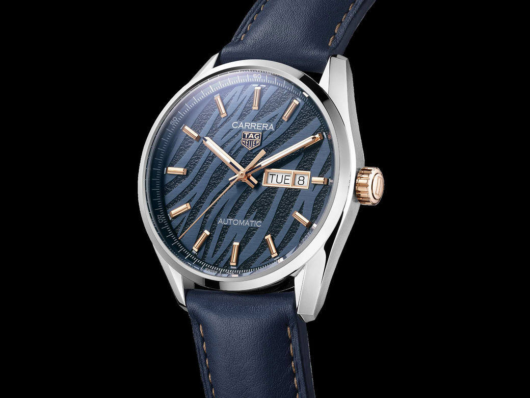 TAG Heuer泰格豪所製造的這款Carrera系列虎年限量版手錶，代表着老虎勇敢、自信