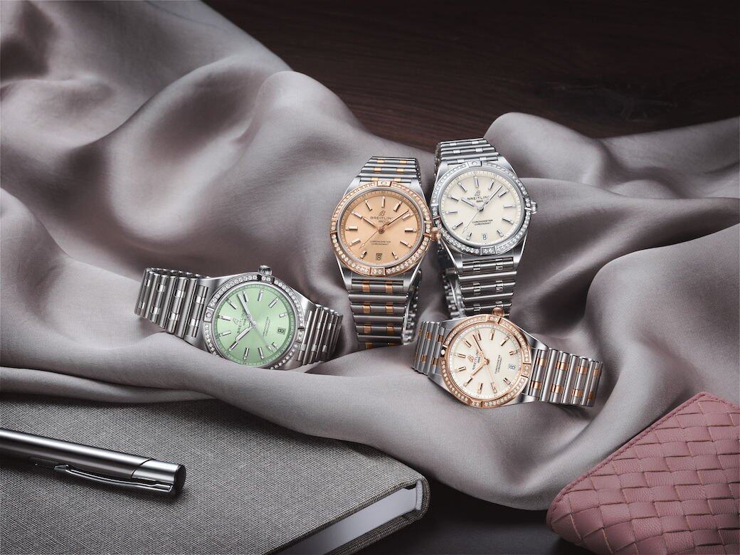 品牌隆重推出「年度女士腕錶」，系列的直徑普遍比男士錶款略小，不過先不