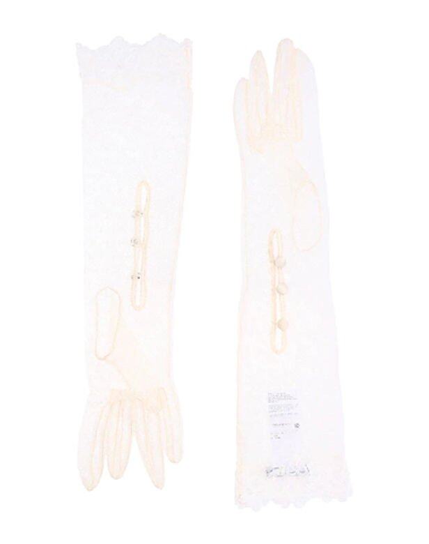 Dolce & Gabbana蕾絲手套（Yoox）