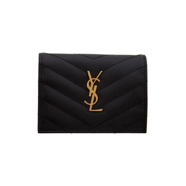 Saint Laurent Monogramme黑色卡片套 Saint Laurent Monogramme黑色卡片套