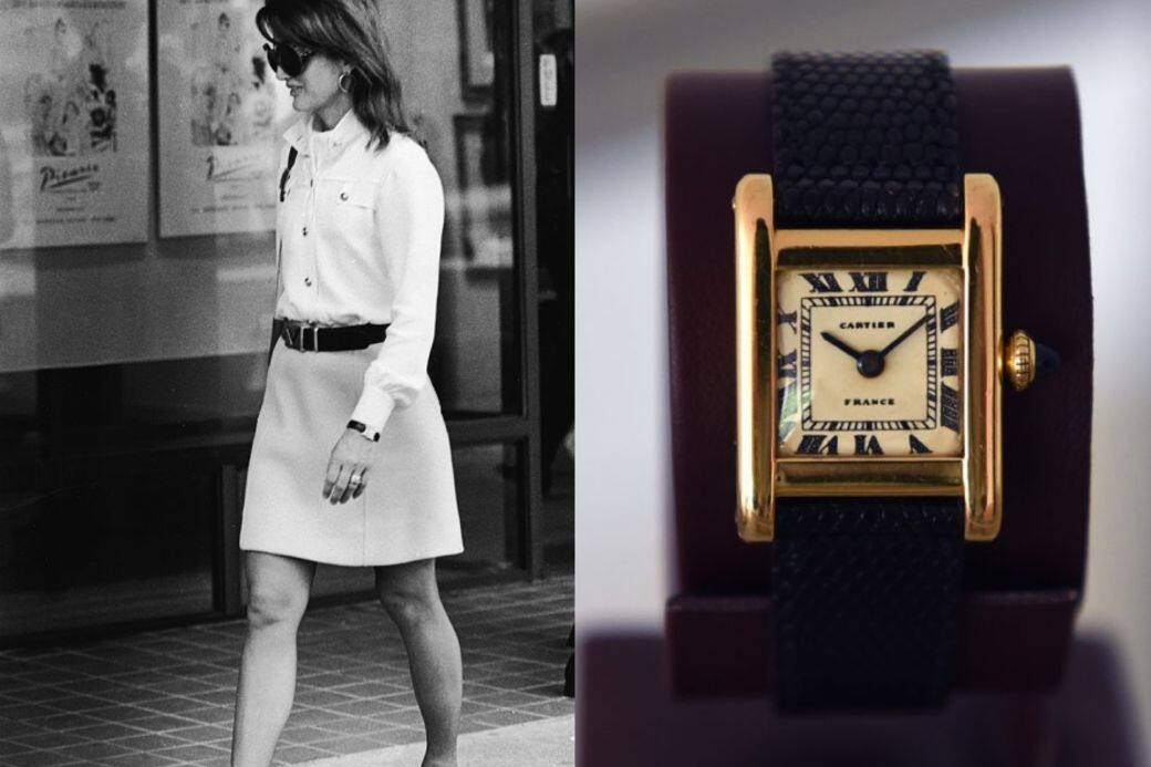 除了Tank Française腕錶，Tank Solo也是熱門的經典款。前美國第一夫人Jacqueline Kennedy Onassis積琪蓮