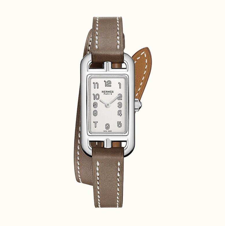 Hermès出品的手錶不比手袋人氣低！品牌推出的Nantucket  Watch一直保持人氣，簡潔優