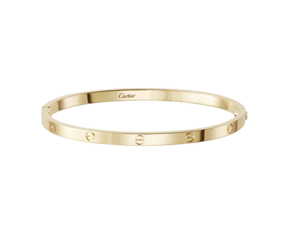 Cartier LOVE 黃金手鐲 $31,300 Cartier LOVE 黃金手鐲 $31,300