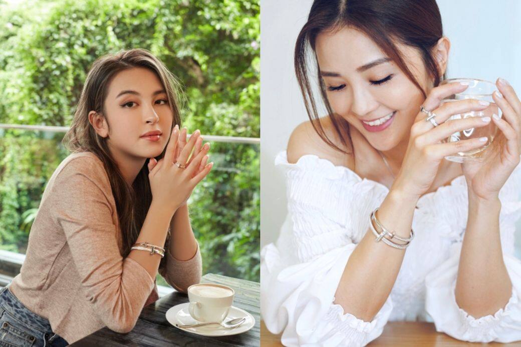 Hilary Fan與蔡卓妍以疊戴方式展現全款Tiffany T1黃金與白金珠寶的無限可能 Hilary Fan與蔡卓妍以疊戴方式展現全款Tiffany T1黃金與白金珠寶的無限可能