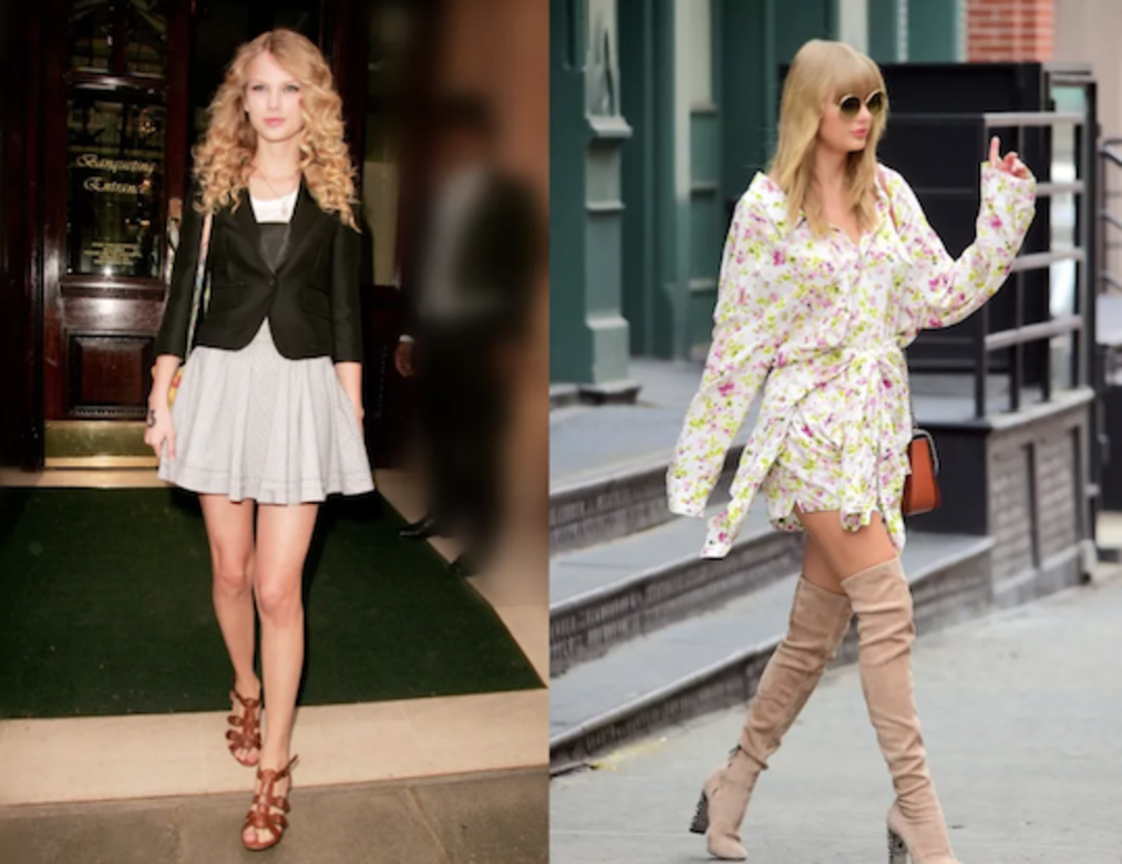 另一個華麗蛻變當然要數Taylor Swift 另一個華麗蛻變當然要數Taylor Swift