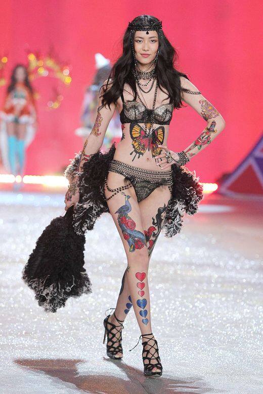 2018 Victoria's Secret 維密大騷中國模特兒名單：劉雯2012年維密大騷。