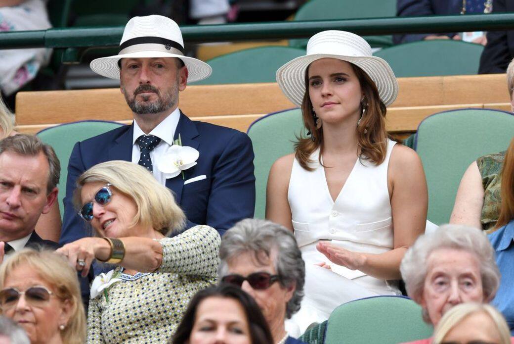 Emma Watson@2018溫布頓網球賽