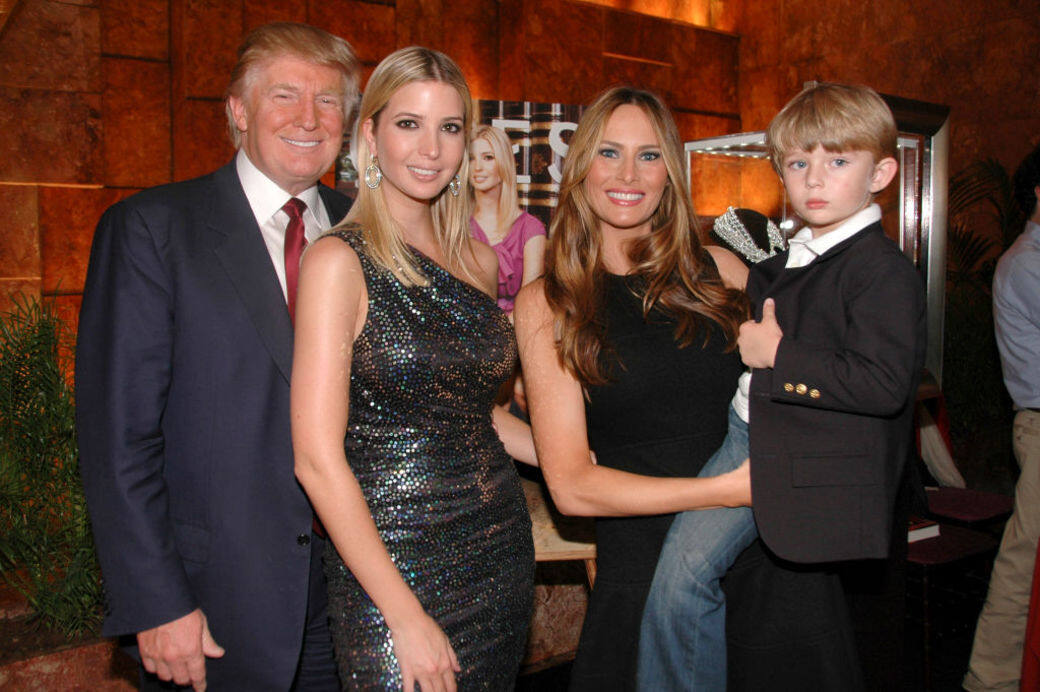 最小的兒子Barron Trump 最小的兒子Barron Trump