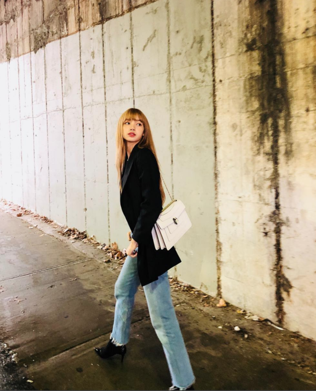 Blackpink Lisa 街拍時尚穿搭 Blackpink Lisa 街拍時尚穿搭