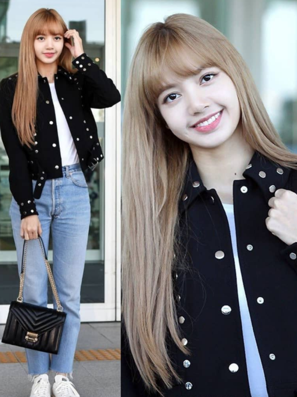 Blackpink Lisa 機場時尚穿搭 Blackpink Lisa 機場時尚穿搭