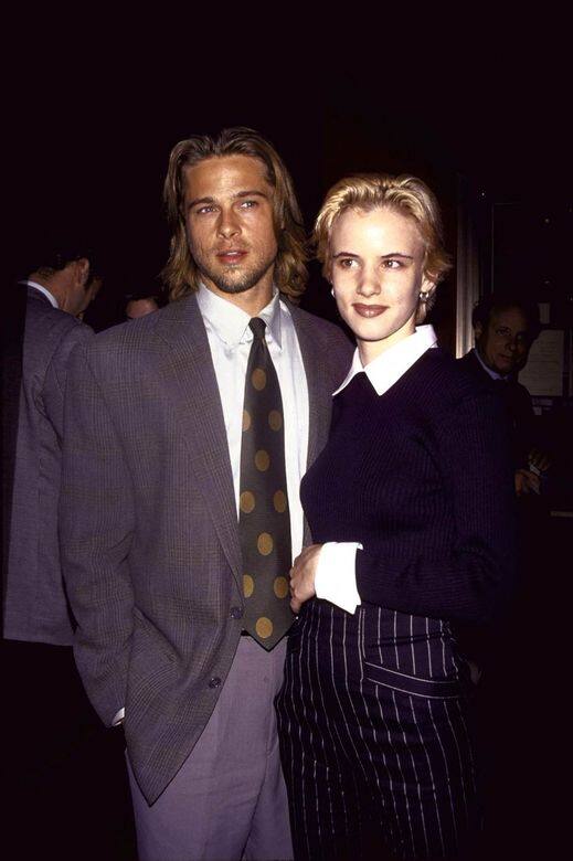 Juliette Lewis與Brad Pitt的孖必中間界。 Juliette Lewis與Brad Pitt的孖必中間界。