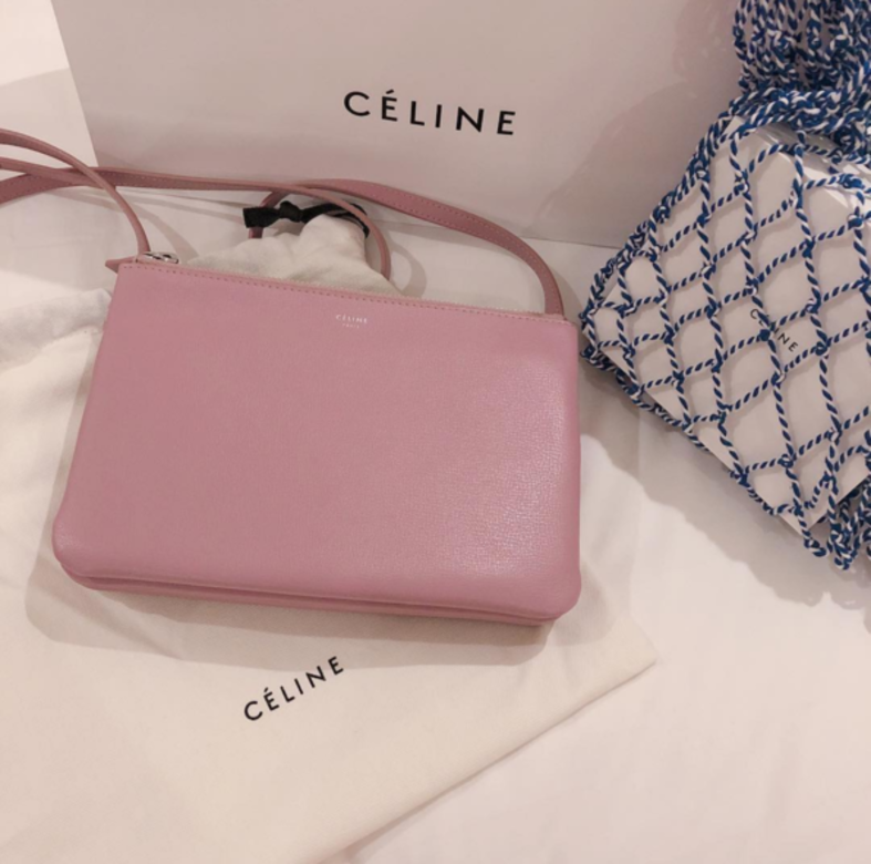 Céline Trio手袋擁有多款色調與皮革供選擇，一直以來都是女生們或OL放假