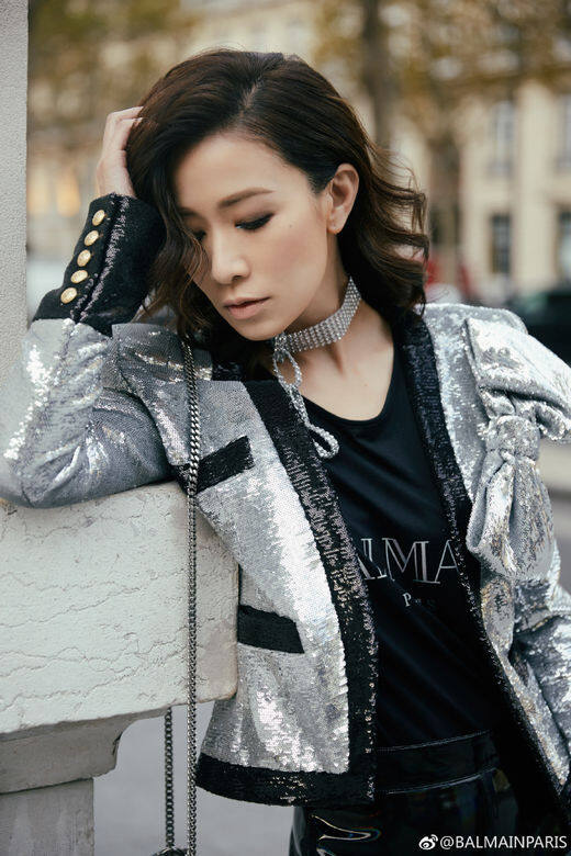 佘詩曼 2019 Balmain 春夏巴黎時裝展穿搭 佘詩曼 2019 Balmain 春夏巴黎時裝展穿搭