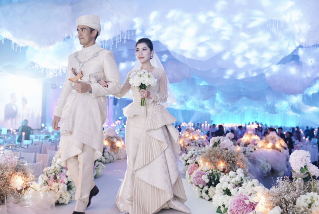 馬來西亞富豪、成功集團老闆陳志遠的千金陳雪鈴今年結婚，舉行了超盛