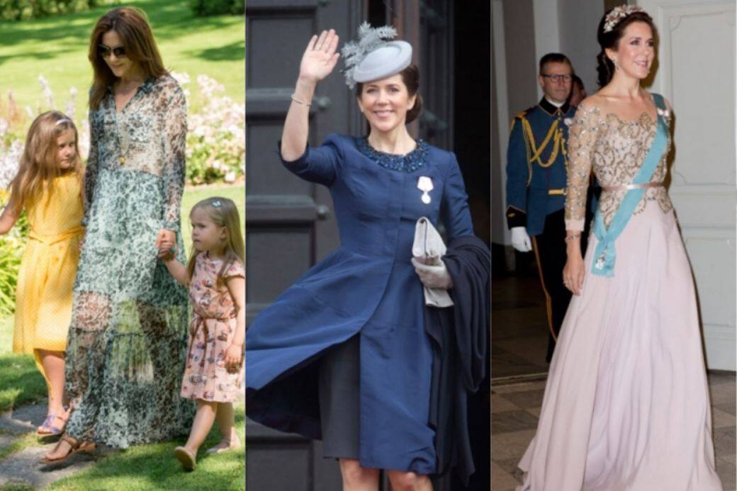 皇室, 凱特王妃, 丹麥王儲妃, Crown Princess Mary of Denmark, Kate Middleton, 穿搭, 配搭