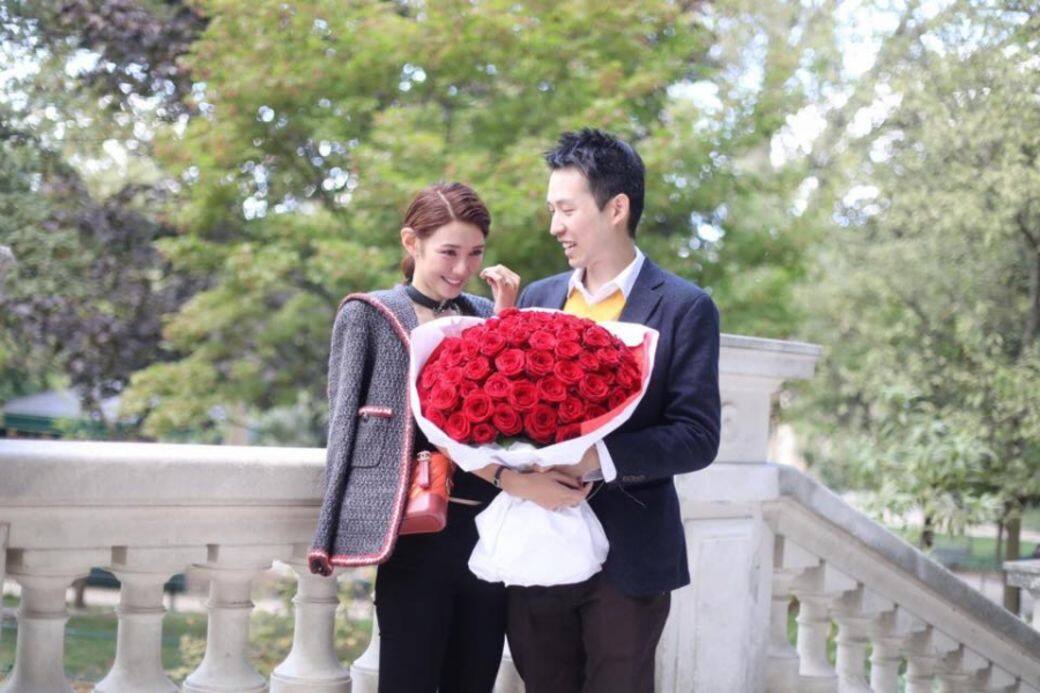 未婚夫V先生是在Elva於巴黎時裝周工作期間特地飛到當地求婚的,事前 未婚夫V先生是在Elva於巴黎時裝周工作期間特地飛到當地求婚的,事前