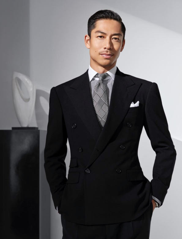 AKIRA的Ralph Lauren時尚穿搭照,每一張的很有男人味,模特兒般的身形,穿上合身西 AKIRA的Ralph Lauren時尚穿搭照,每一張的很有男人味,模特兒般的身形,穿上合身西