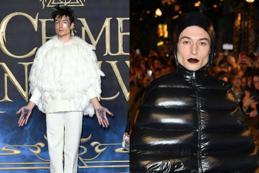 愈怪愈紅?Ezra Miller 標奇立異的穿搭屢成焦點 愈怪愈紅?Ezra Miller 標奇立異的穿搭屢成焦點