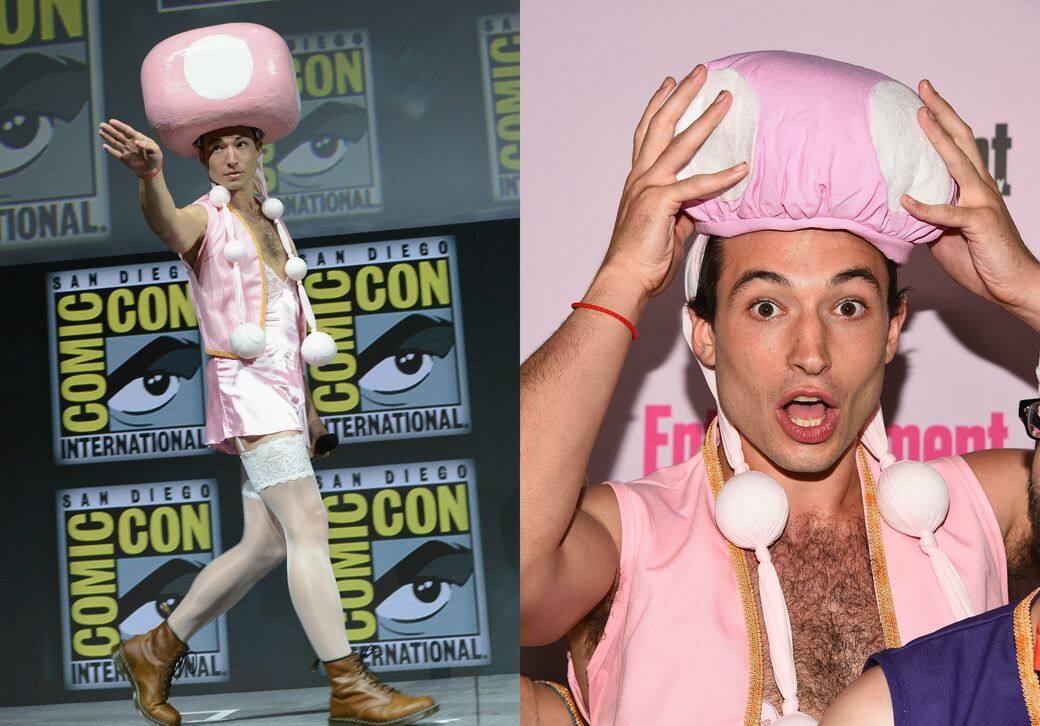 Ezra Miller 的衣著風格異於常人 Ezra Miller 的衣著風格異於常人