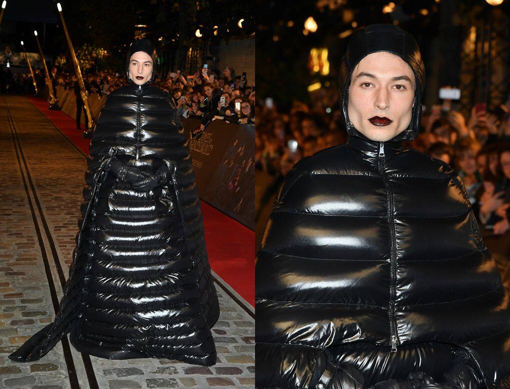 Ezra Miller 的衣著總是出奇不意 Ezra Miller 的衣著總是出奇不意