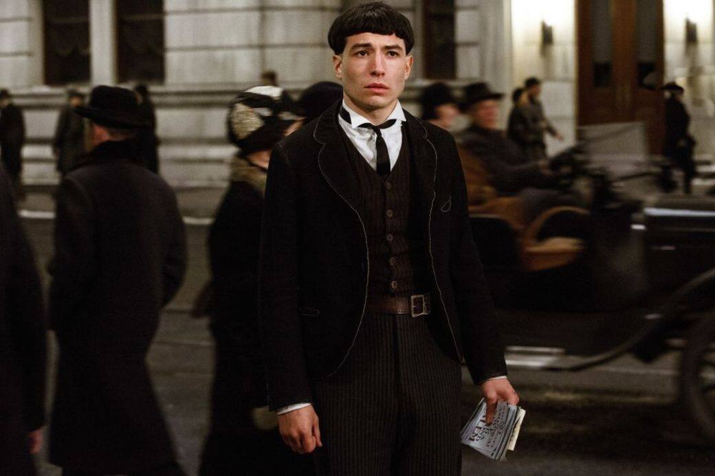 Ezra miller 在 《怪獸與牠們的產地》 Ezra miller 在 《怪獸與牠們的產地》