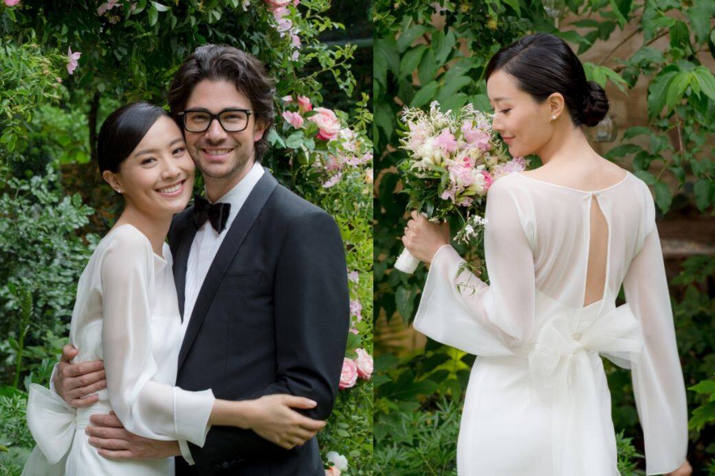 陳法拉在巴黎結婚超浪漫 婚紗 鑽戒 晚禮服品牌大公開 Elle Hk