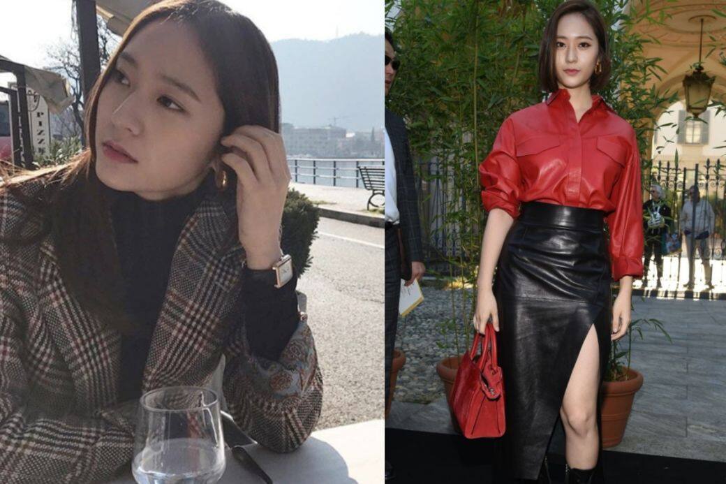 f(x),Krystal,鄭秀晶,西裝䄛, 恤衫,穿搭 f(x),Krystal,鄭秀晶,西裝䄛, 恤衫,穿搭
