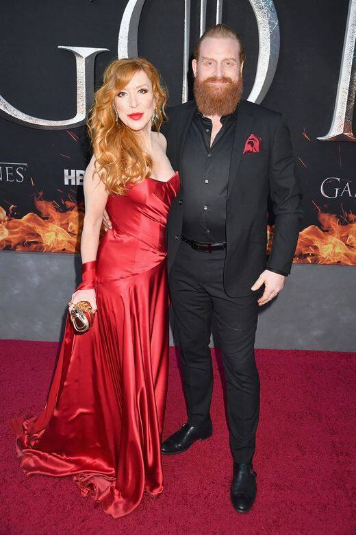 《權力遊戲》(Game of Thrones)Kristofer Hivju與 Gry Molvær Hivju 野人首領Tormund Giantsbane與太太Gry 《權力遊戲》(Game of Thrones)Kristofer Hivju與 Gry Molvær Hivju 野人首領Tormund Giantsbane與太太Gry