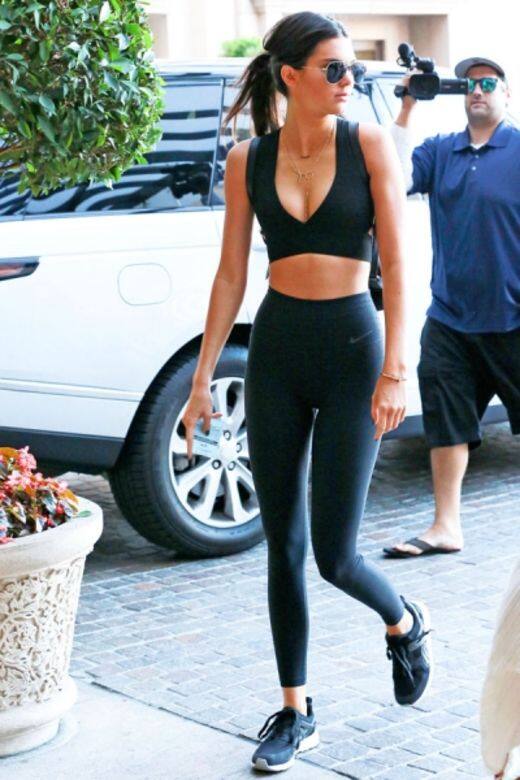 運動, 緊身褲, Kendall Jenner, Gigi Hadid, Leggings 運動, 緊身褲, Kendall Jenner, Gigi Hadid, Leggings