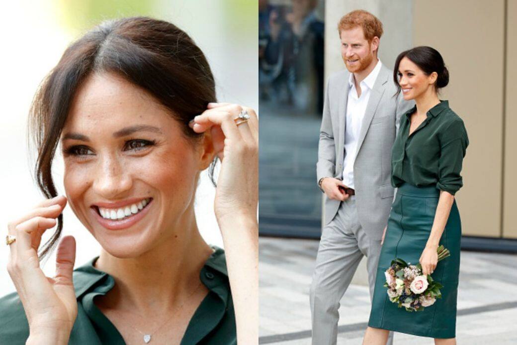 學 Meghan Markle 以恤衫打造優雅造型!王妃竟然會穿 1000 元以下的衣服 學 Meghan Markle 以恤衫打造優雅造型!王妃竟然會穿 1000 元以下的衣服