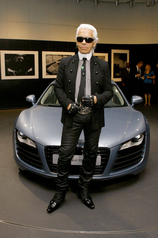 老佛爺 Karl Lagerfeld 00 年代後的造型 老佛爺 Karl Lagerfeld 00 年代後的造型