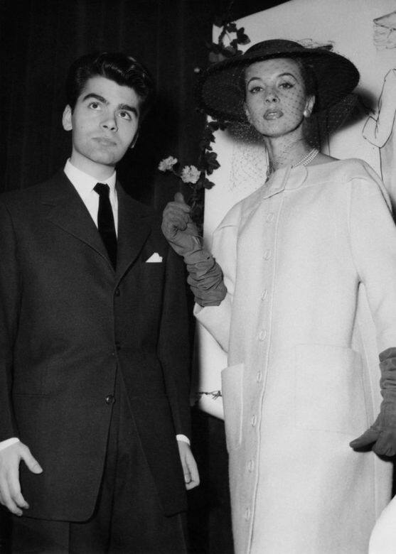 老佛爺 Karl Lagerfeld 50 年代的造型 老佛爺 Karl Lagerfeld 50 年代的造型