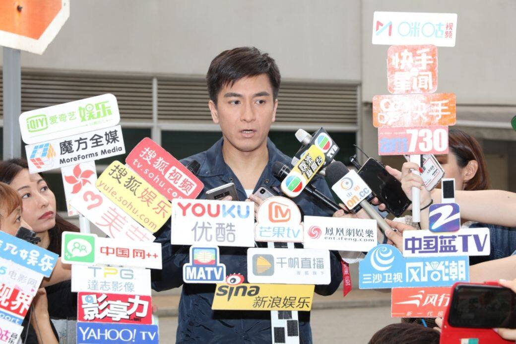 馬國明在電視城現身,主動回應安心偷食事件,他說話內容一開始已為女 馬國明在電視城現身,主動回應安心偷食事件,他說話內容一開始已為女