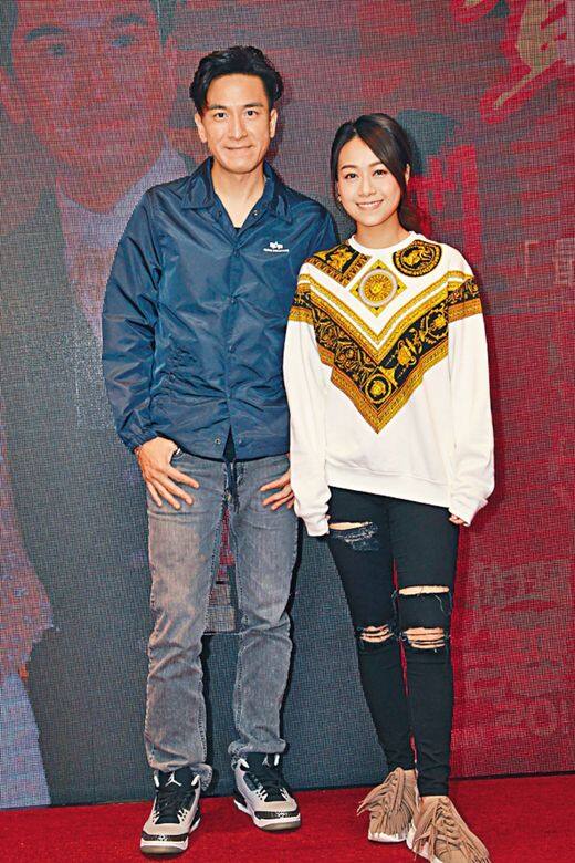 馬明表示:「心穎對著衫頗有要求,有時她自己去購物覺得幾適合我去Event,她 馬明表示:「心穎對著衫頗有要求,有時她自己去購物覺得幾適合我去Event,她