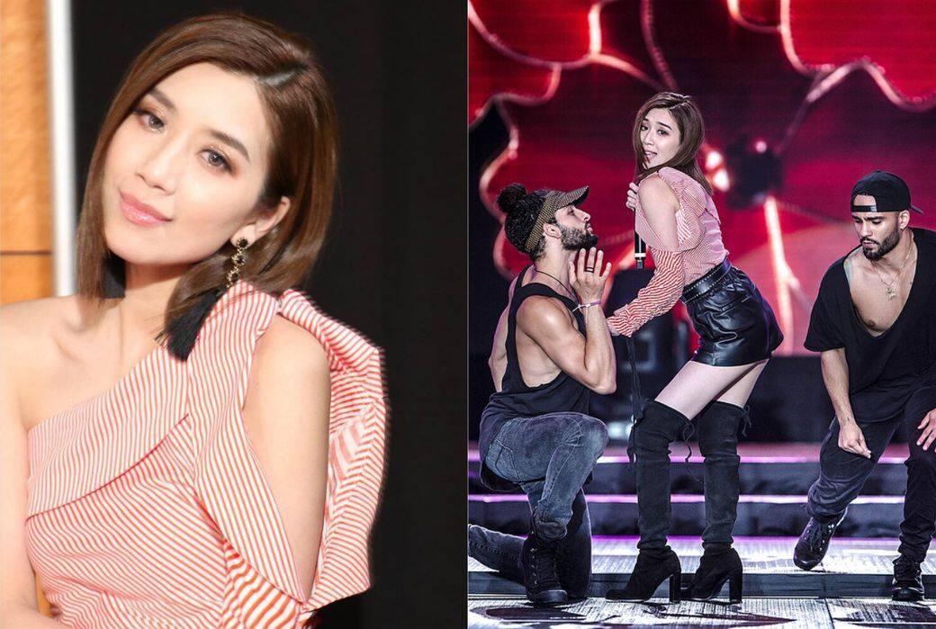黃智雯曾到美國與型男同台表演 黃智雯曾到美國與型男同台表演