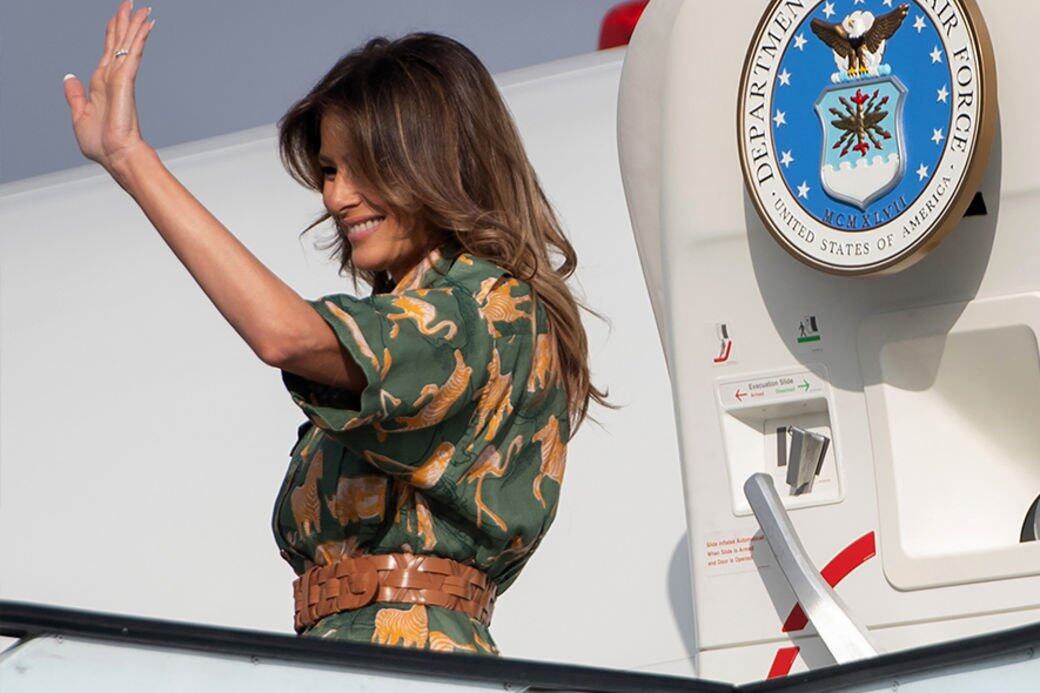 Melania Trump, 第一夫人, 穿搭 Melania Trump, 第一夫人, 穿搭