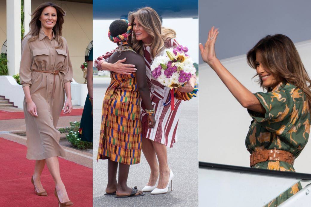 時尚界除了關注第一夫人梅拉妮婭Melania Trump外訪的每一個造型之外，你們有