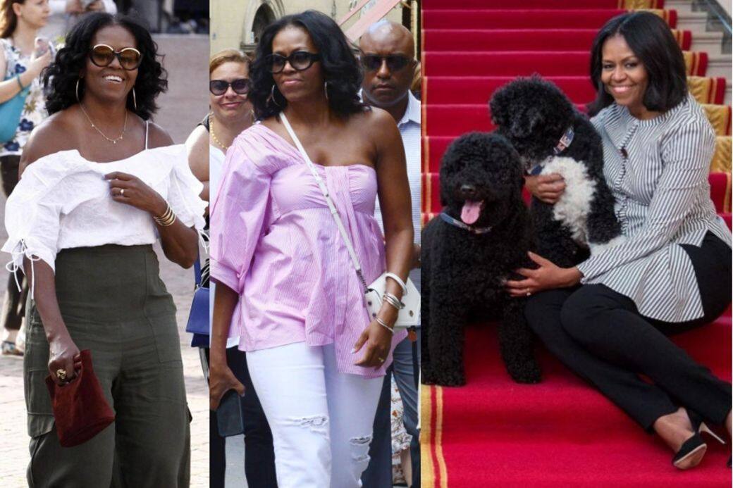 Michelle Obama, 裇衫, 穿搭, 配搭 Michelle Obama, 裇衫, 穿搭, 配搭