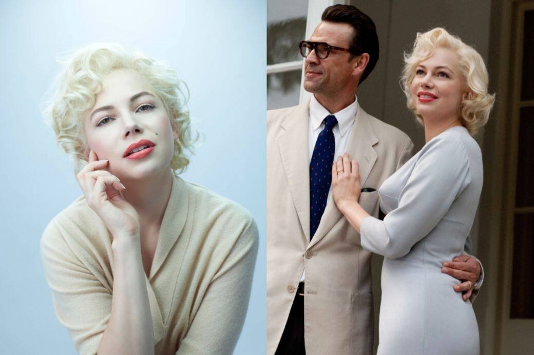 2010年Michelle Williams化身性感女神瑪莉蓮夢露(Marilyn Monroe) ,為拍電影《Marilyn Monroe in My Week with Marilyn》(情迷 2010年Michelle Williams化身性感女神瑪莉蓮夢露(Marilyn Monroe) ,為拍電影《Marilyn Monroe in My Week with Marilyn》(情迷