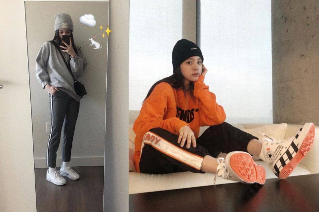 從歐陽娜娜的Instagram可以看到,她私底下喜歡以舒適的街頭風打扮,衛衣、運動 從歐陽娜娜的Instagram可以看到,她私底下喜歡以舒適的街頭風打扮,衛衣、運動