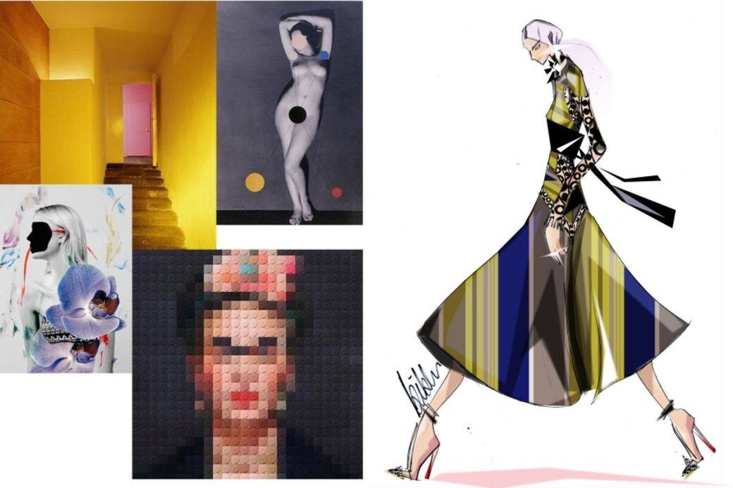 Fashion, Style, Designer, Luxury, 潮流,顏色,插畫 Fashion, Style, Designer, Luxury, 潮流,顏色,插畫