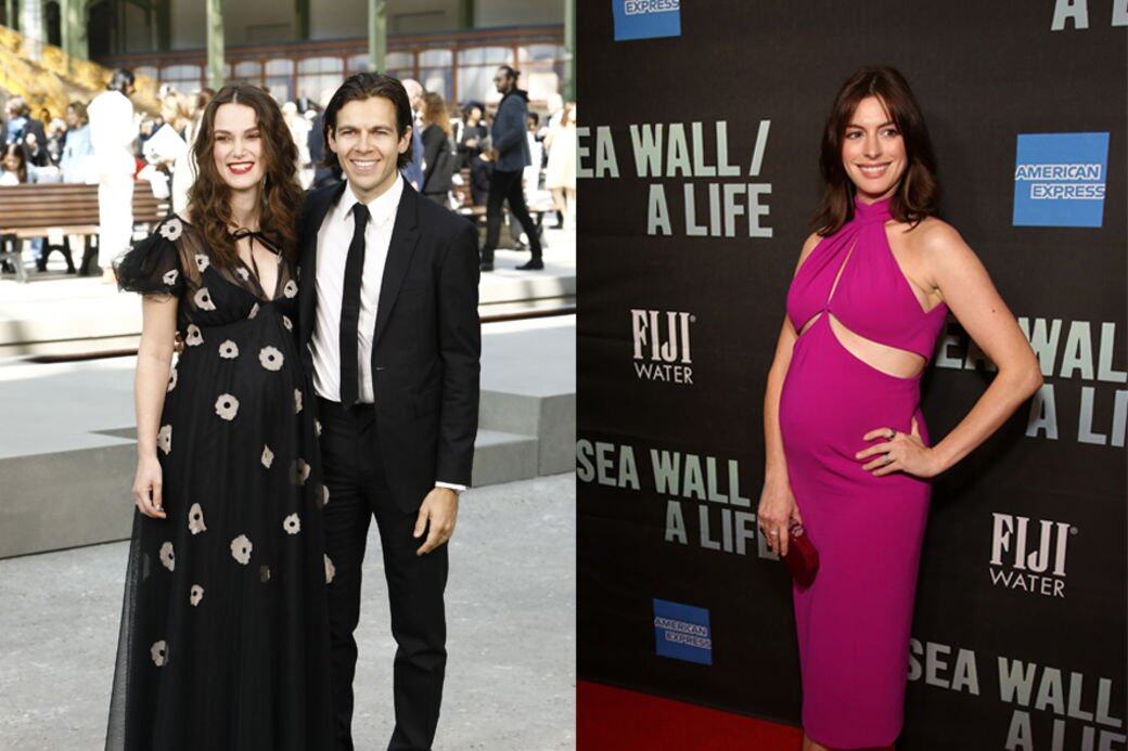 大肚Keira Knightley穿起Chanel長裙成最美孕婦!即看更多明星孕婦裝穿搭 大肚Keira Knightley穿起Chanel長裙成最美孕婦!即看更多明星孕婦裝穿搭