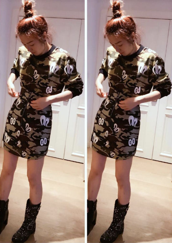 迷彩也能穿出女人味 迷彩也能穿出女人味